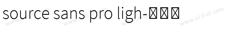 source sans pro ligh字体转换 source sans pro ligh字体转换